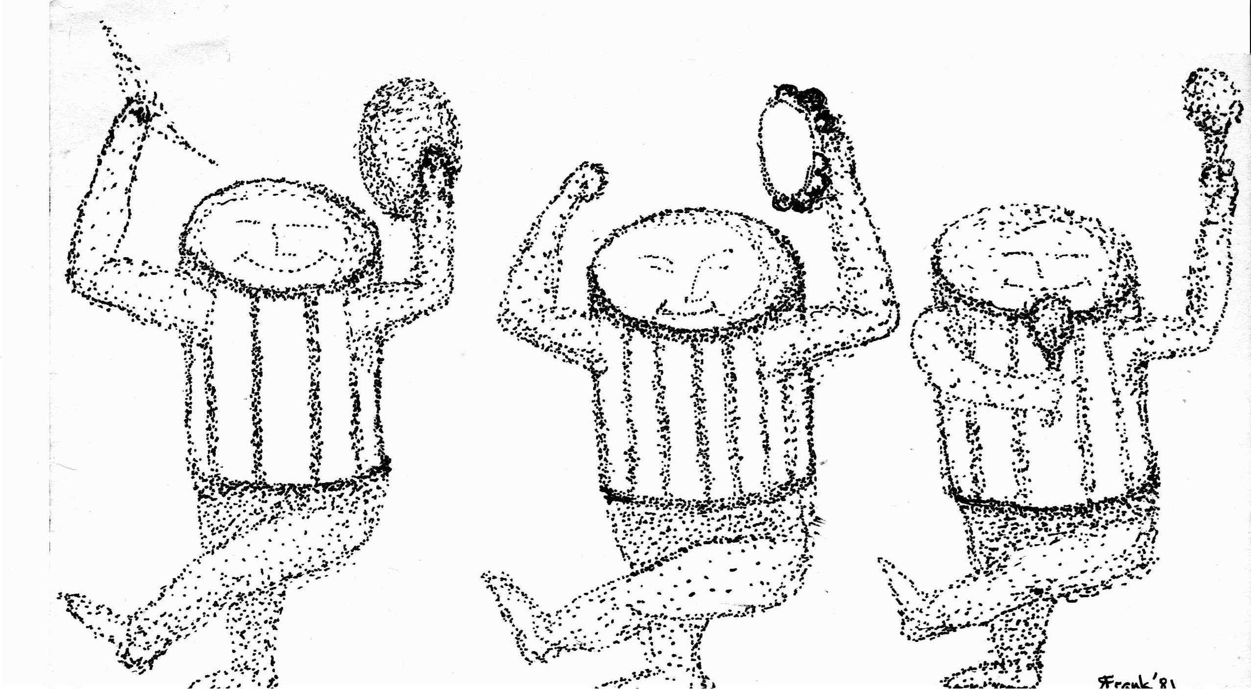 3 Drummers